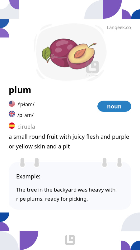 Que significa plum best sale