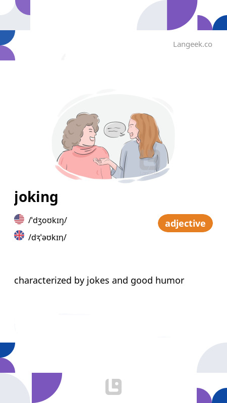 definition-meaning-of-joking-picture-dictionary