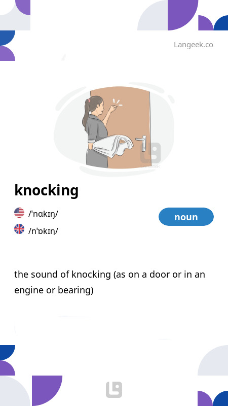 definition-meaning-of-knocking-picture-dictionary