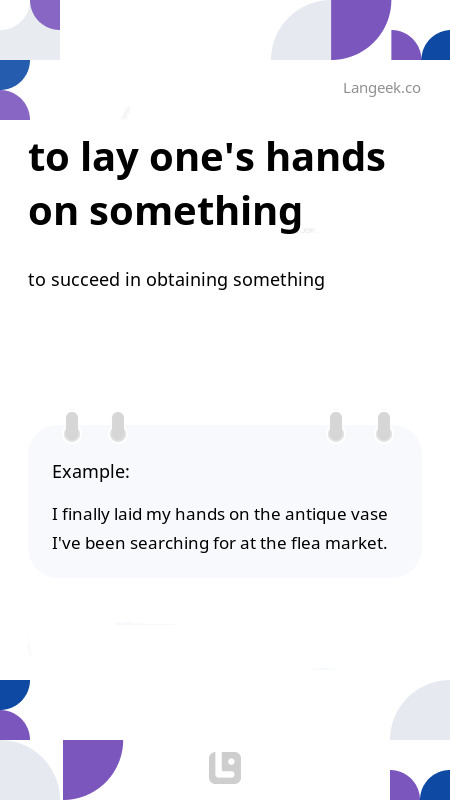 definition-meaning-of-lay-hands-on-picture-dictionary