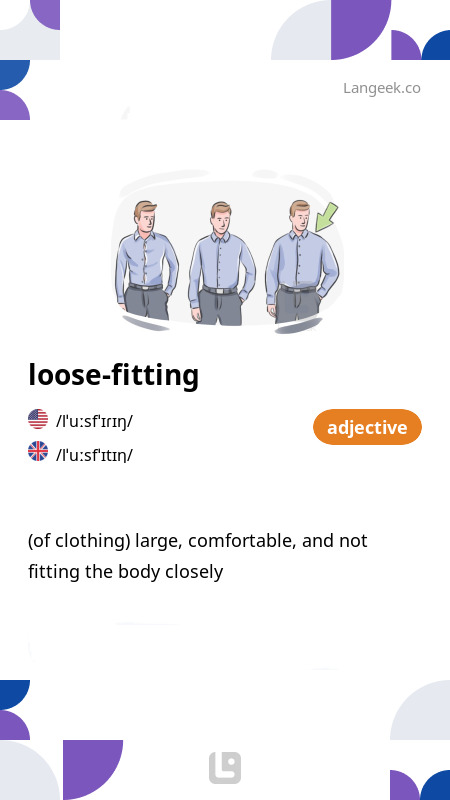 definition-meaning-of-loose-fitting-langeek