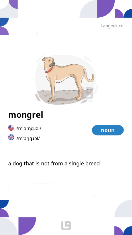 Mongrel fashion meaning