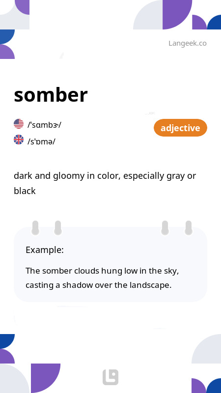 definition-meaning-of-somber-picture-dictionary