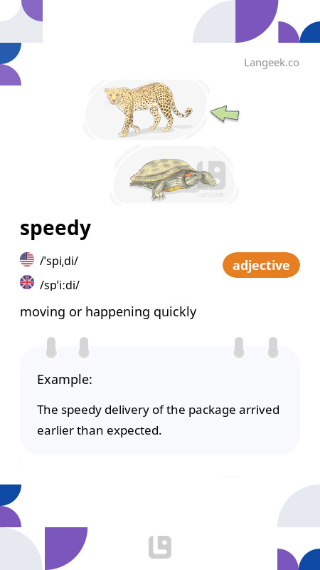 definition-meaning-of-speedy-picture-dictionary