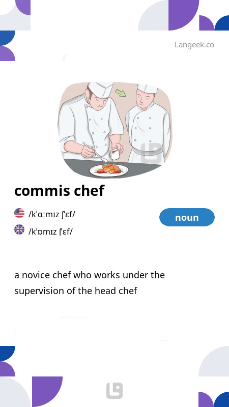 definition-meaning-of-commis-chef-picture-dictionary