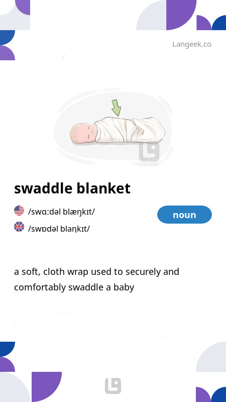 Swaddle blankets meaning sale