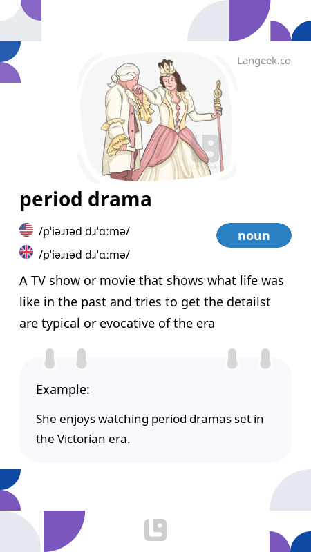 WHAT IS A PERIOD DRAMA MEANING visual data 7