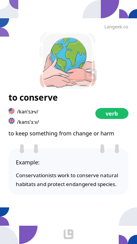 Conserve def sale