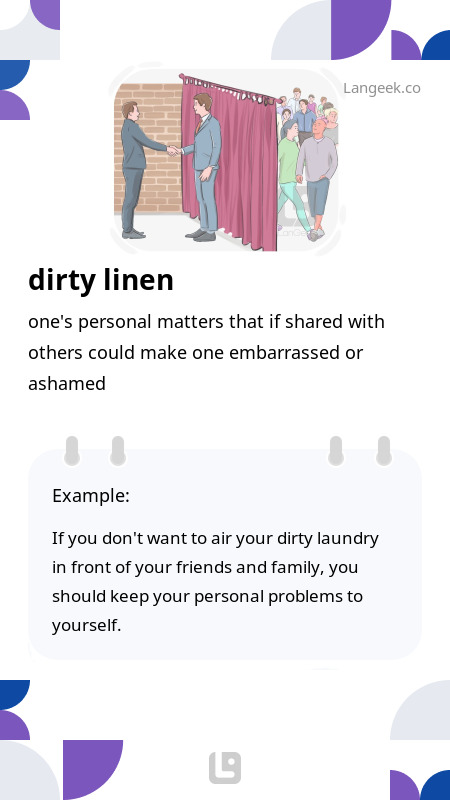 definition-meaning-of-dirty-linen-picture-dictionary