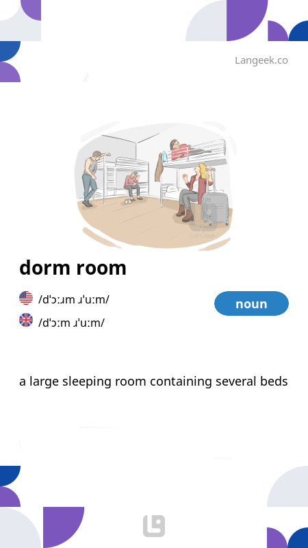 definition-meaning-of-dorm-room-picture-dictionary