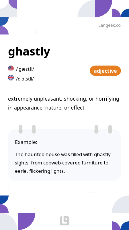 definition-meaning-of-ghastly-picture-dictionary