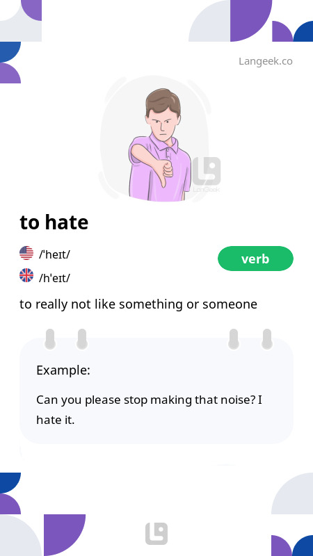 HATE DEFINITION OXFORD DICTIONARY visual data 8